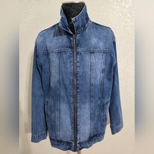 Classic Blue Denim Jean Jacket
